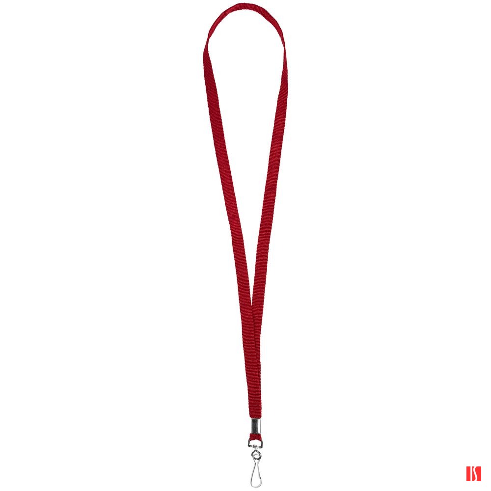 Лента с карабином Colorplan, красная