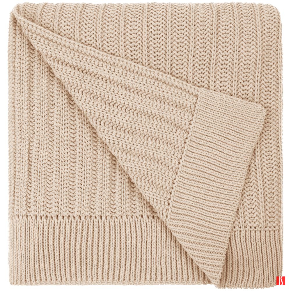 Плед Termoment, бежевый