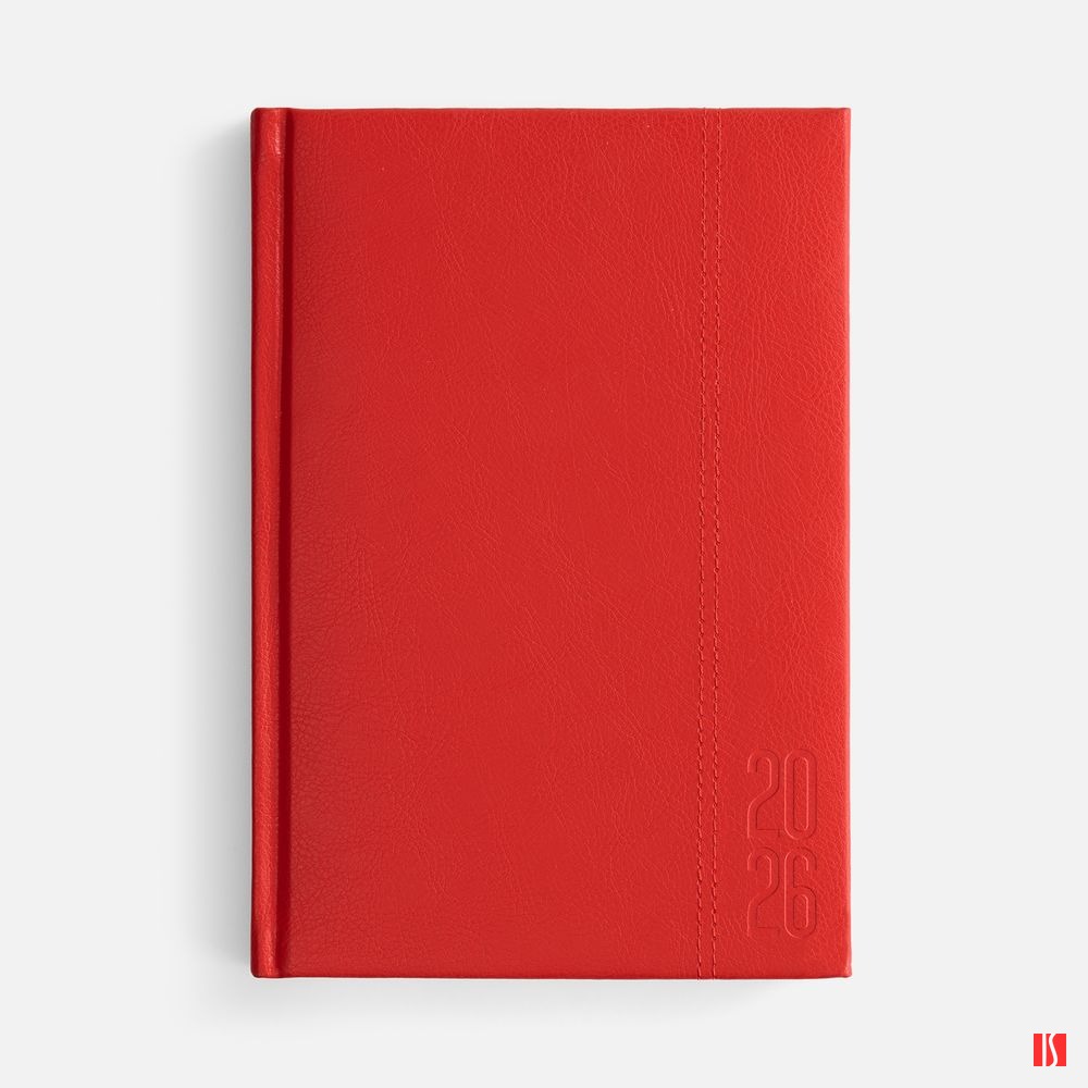 Ежедневник Baza, датированный, красный