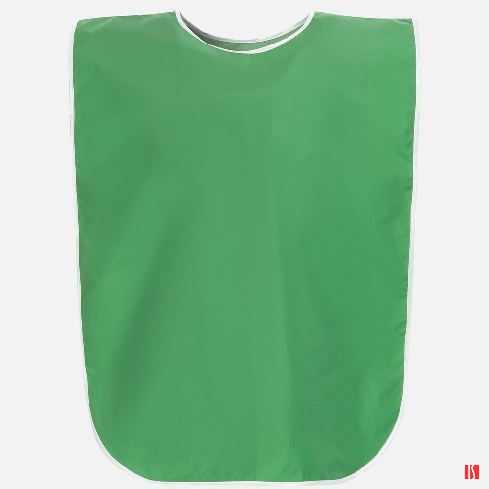 Манишка Member, зеленая с белым