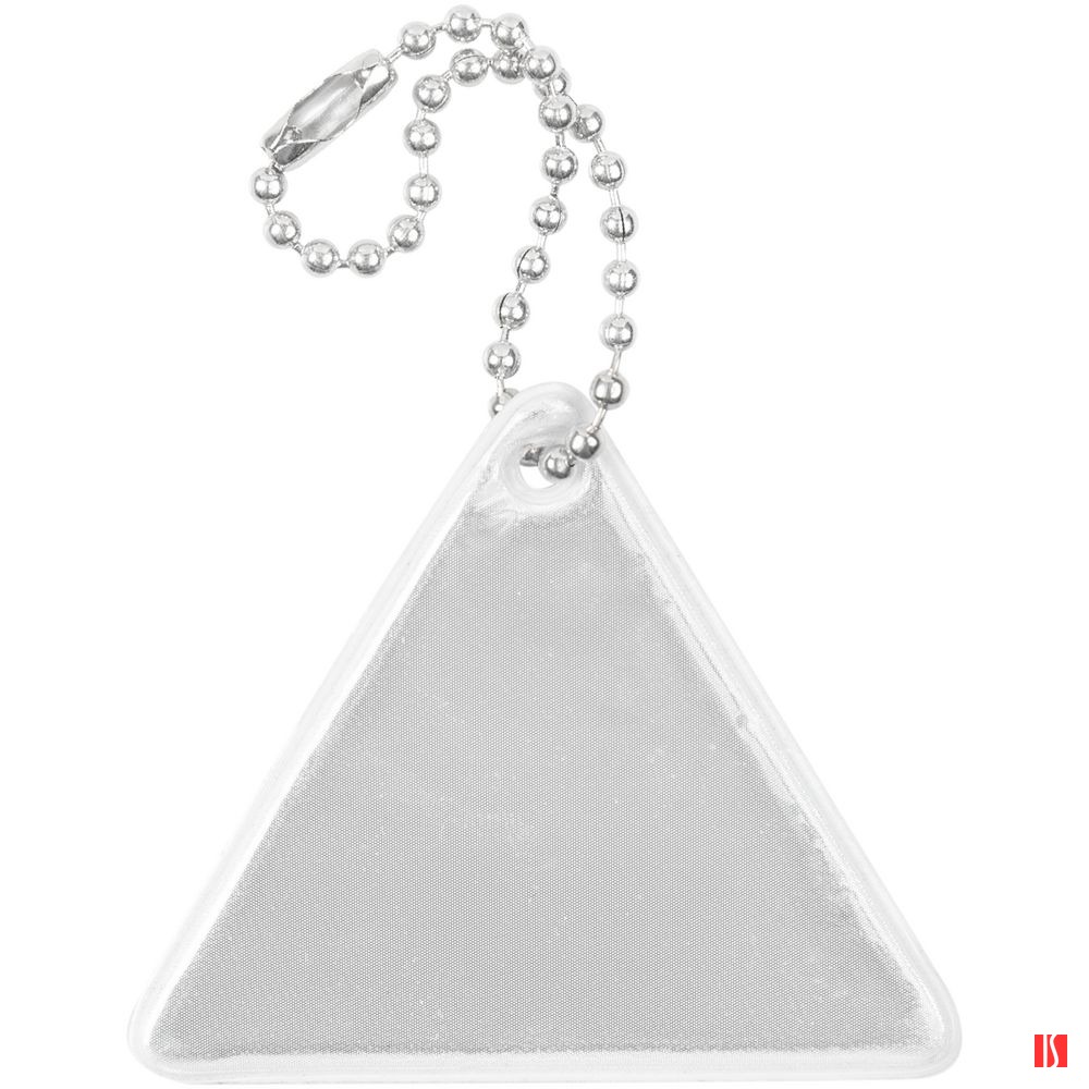 Светоотражатель Spare Care, треугольник, серебристый