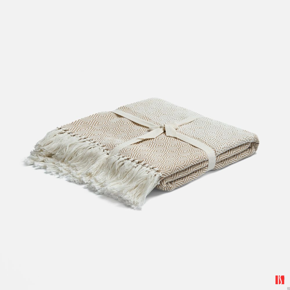 Плед Ladakh, бежевый