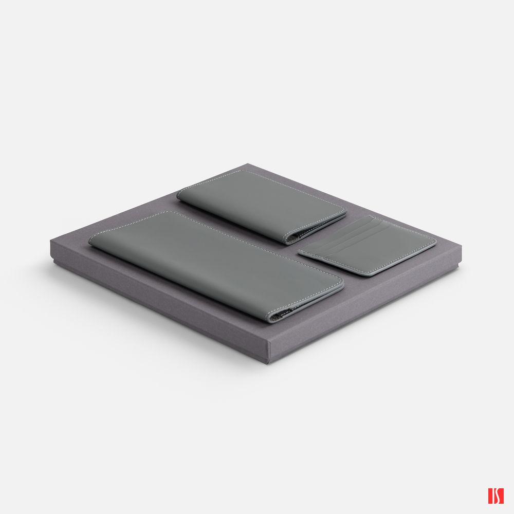 Купить Набор Alaska Trio, серый Набор Alaska Trio, серый