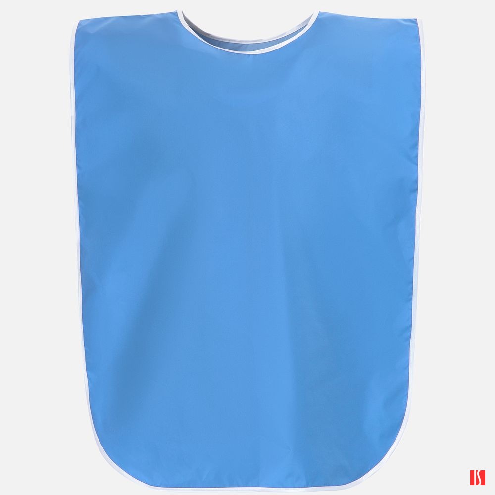 Манишка Member, голубая с белым