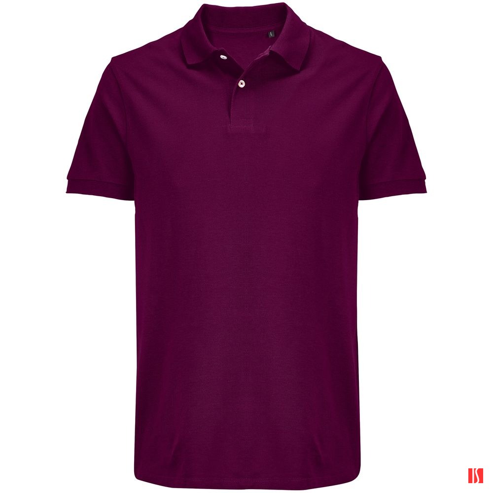 Купить Рубашка поло унисекс Pacific, фиолетовая (сливовая) Рубашка поло унисекс Pacific, фиолетовая (сливовая)