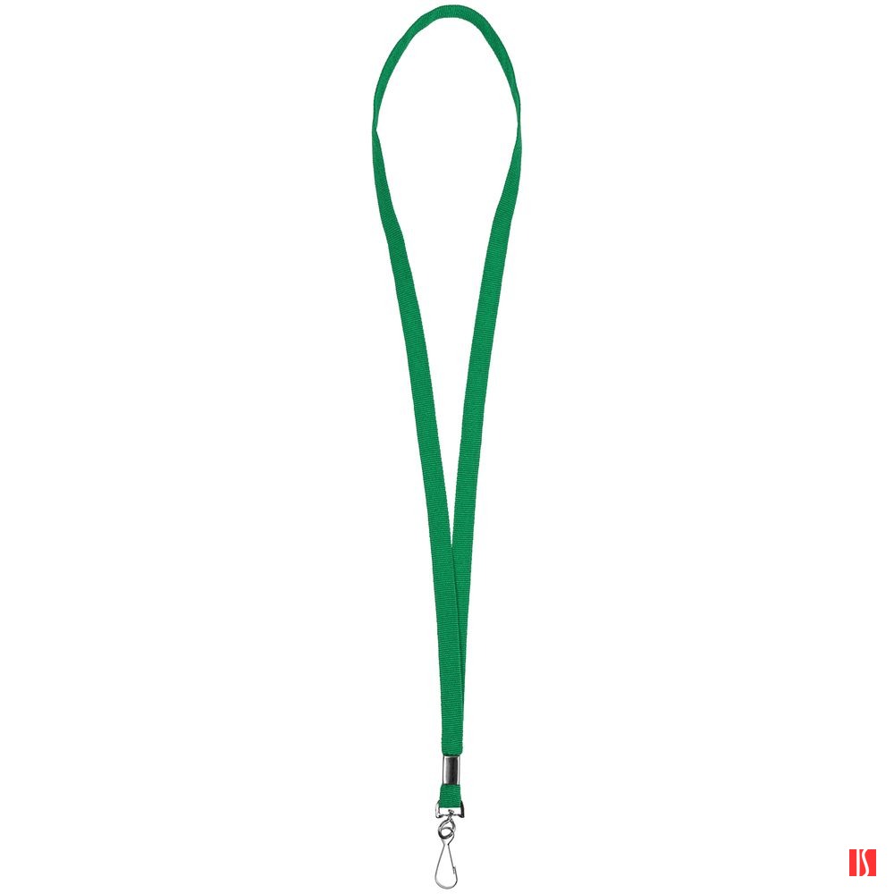 Лента с карабином Colorplan, зеленая