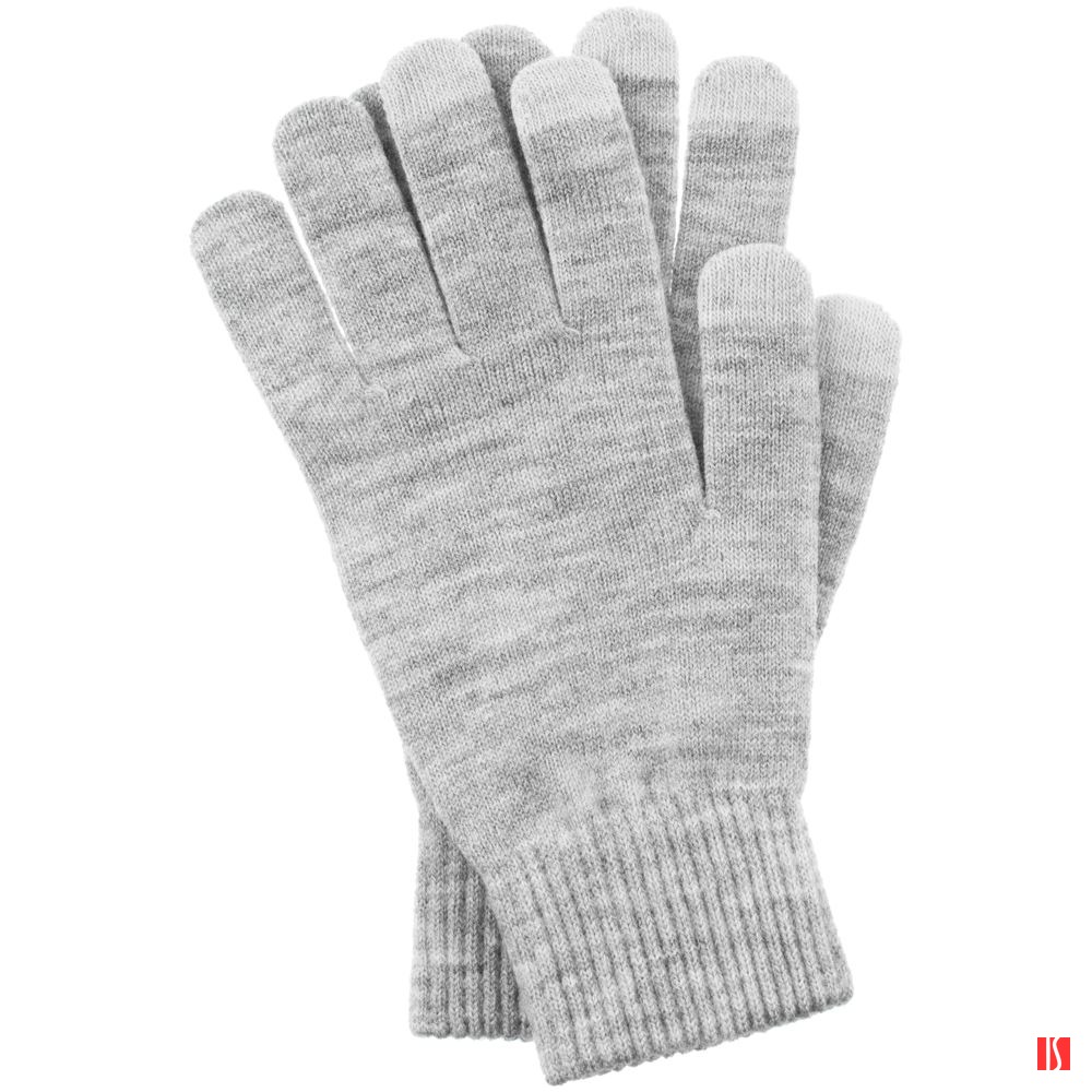 Купить Перчатки сенсорные Urban Flow, светло-серые Перчатки сенсорные Urban Flow, светло-серые