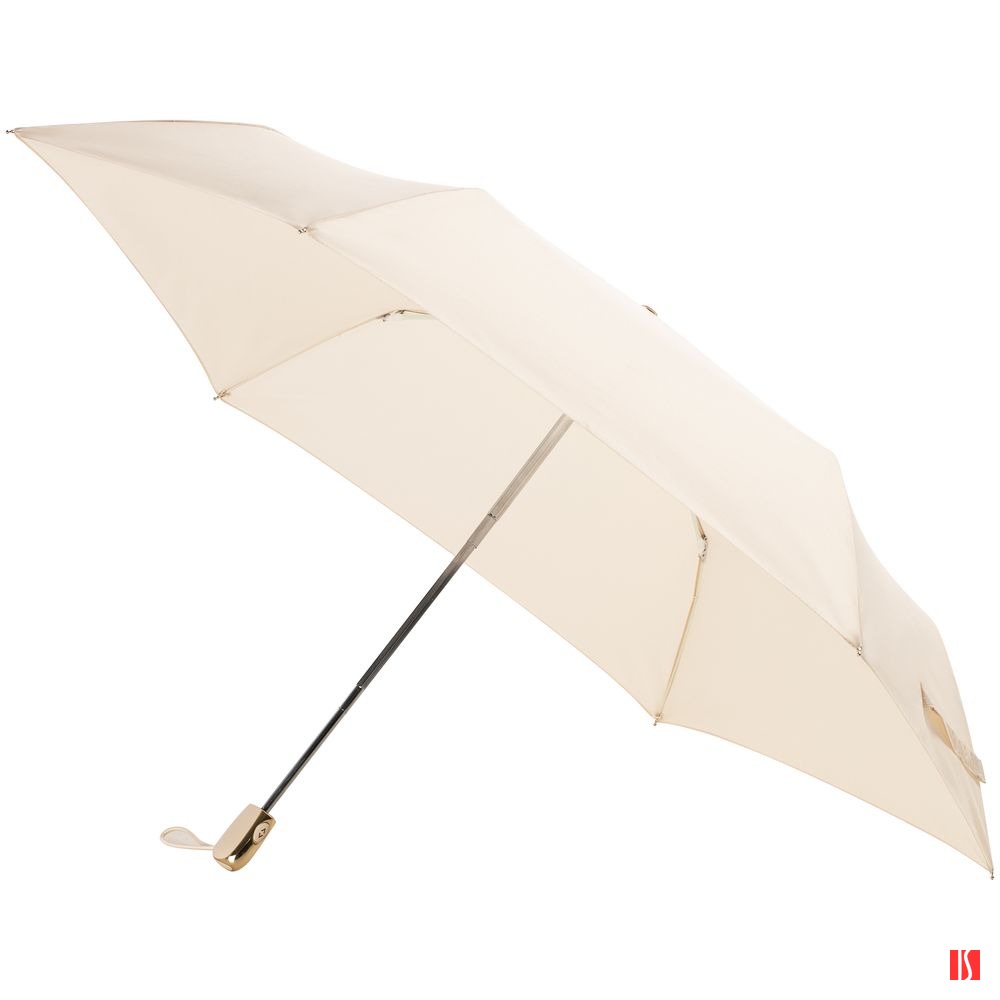 Зонт складной Nicety, бежевый