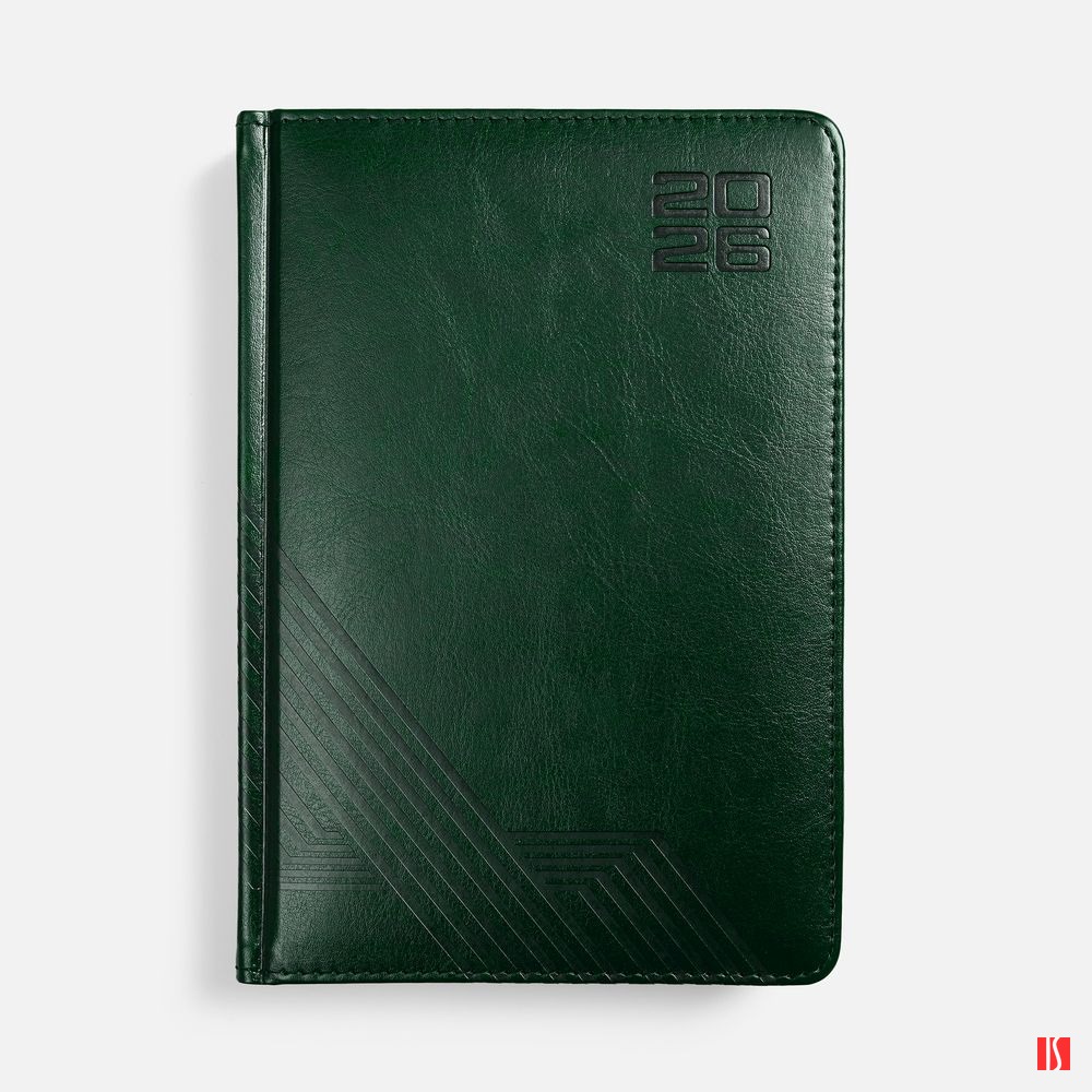 Ежедневник Faro, датированный, темно-зеленый