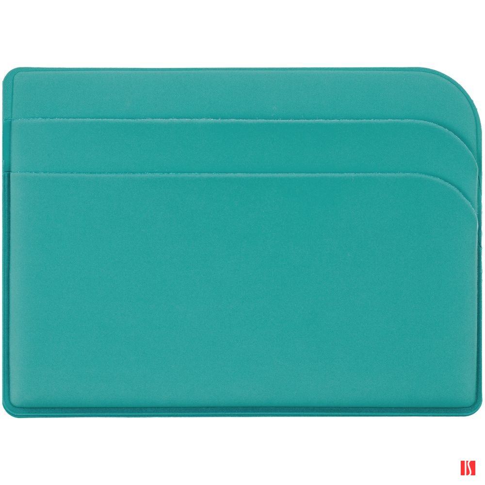 Чехол для карточек Dorset, бирюзовый