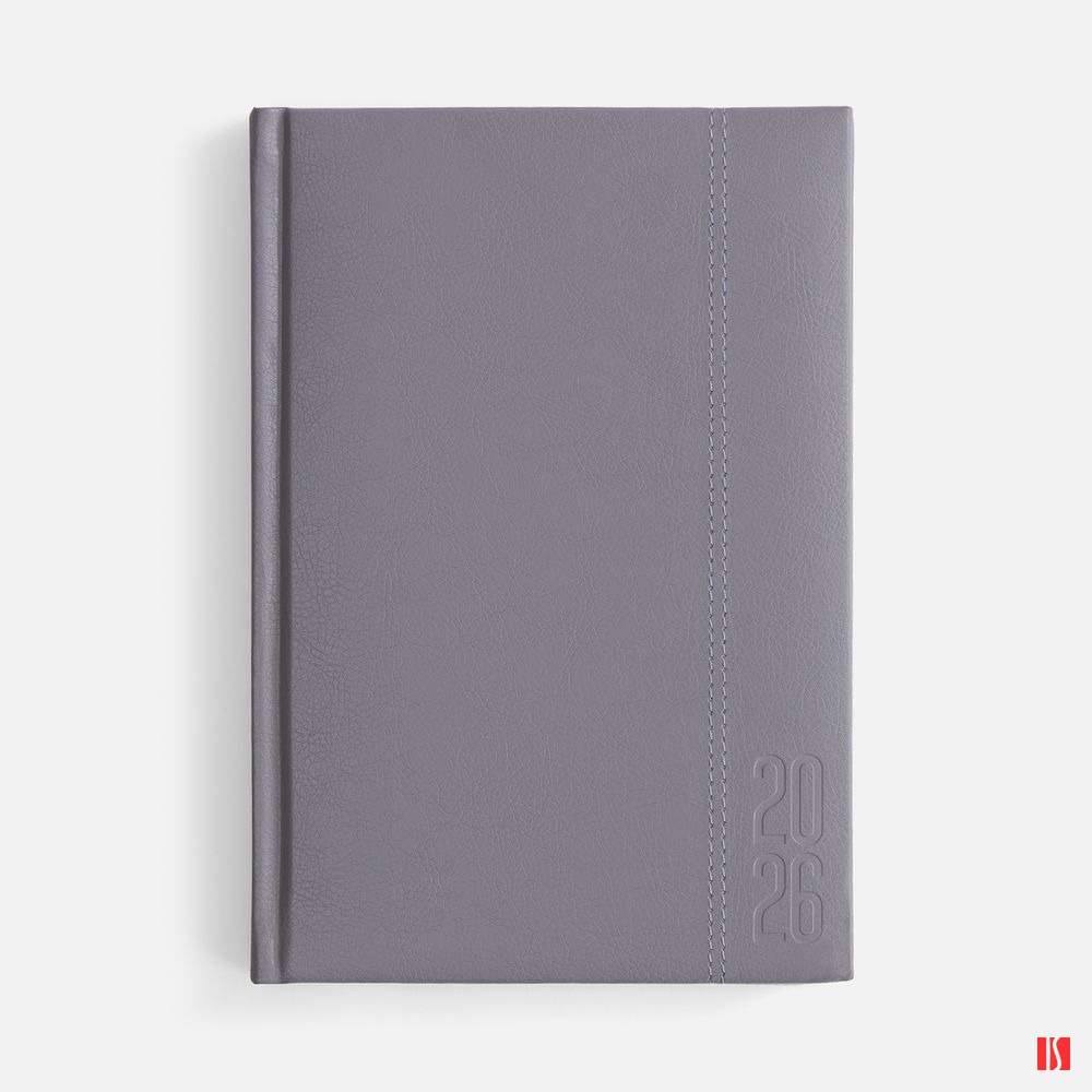 Ежедневник Baza, датированный, серый