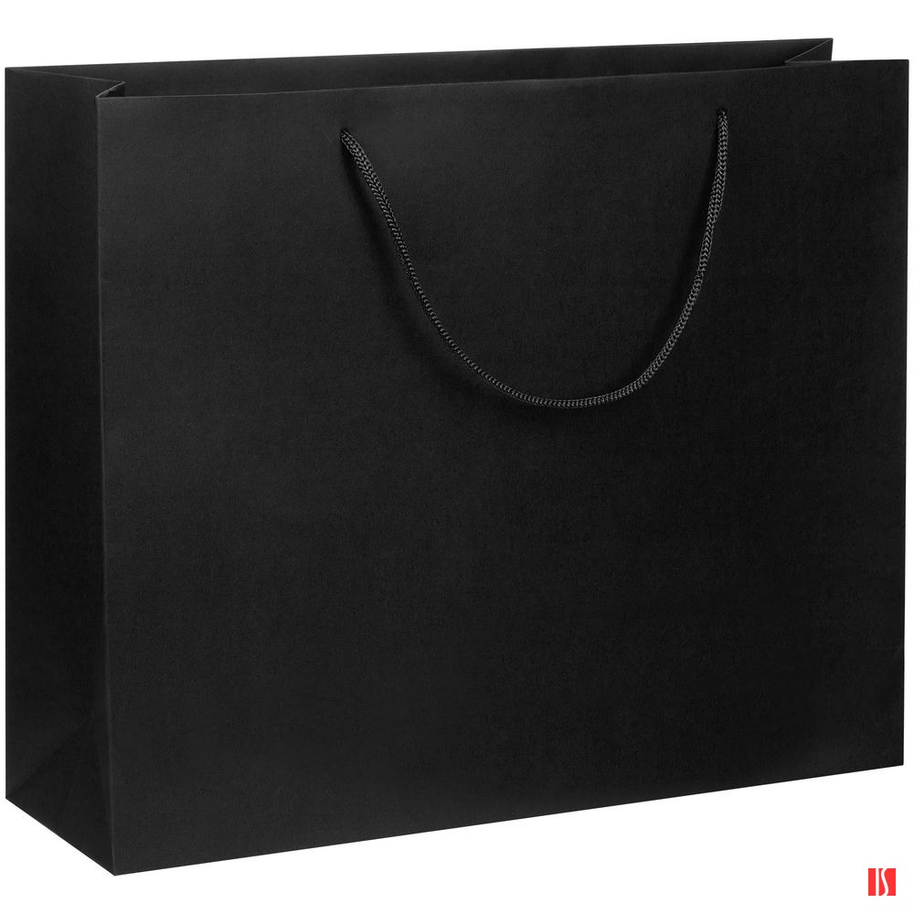 Пакет бумажный Arc L, черный