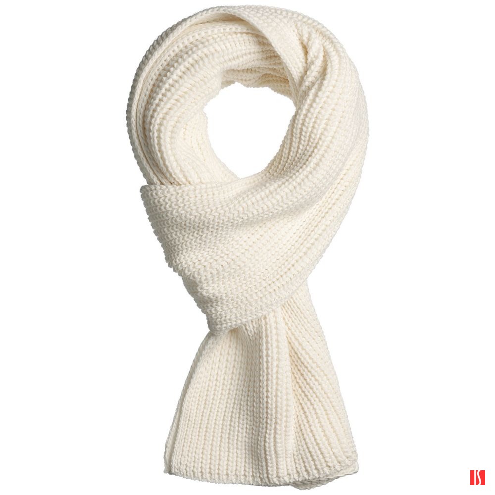 Шарф Nordkyn, белый (молочный)