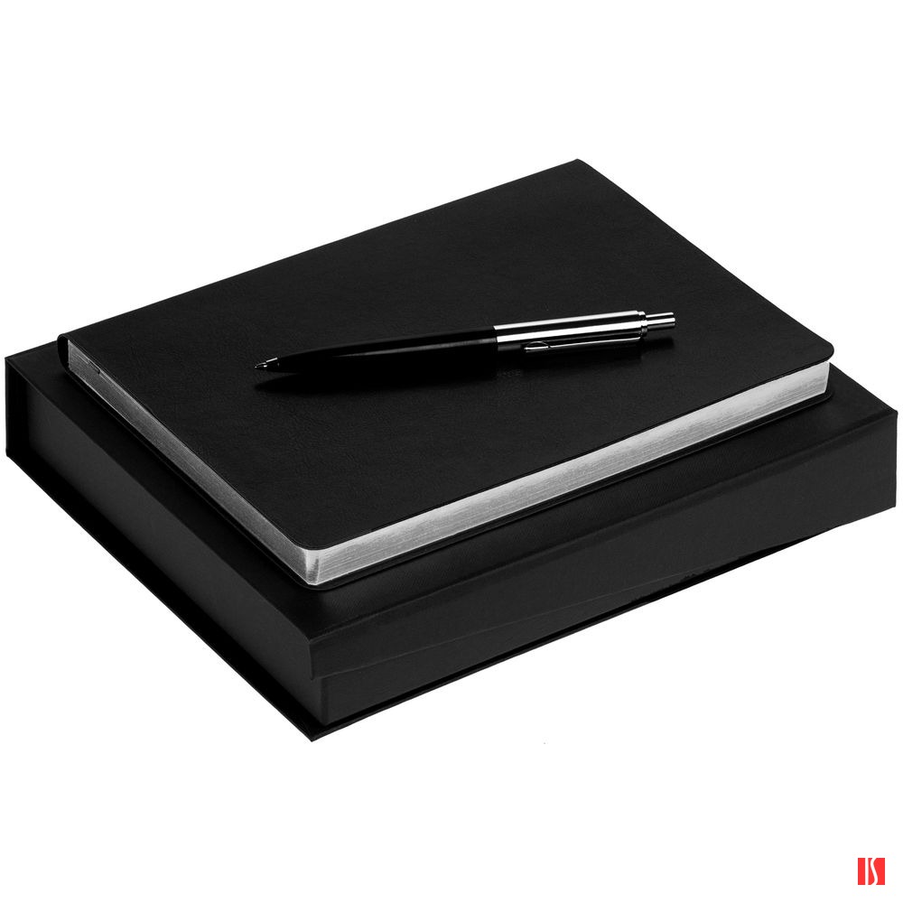 Набор Nebraska Flex, черный с серебристым