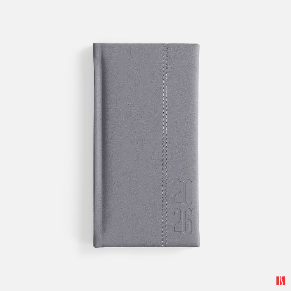 Еженедельник Baza, датированный, серый