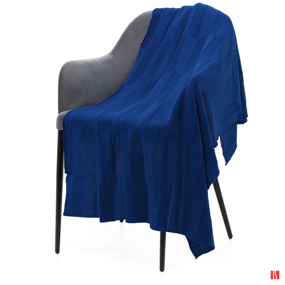 Купить Плед Rombus, темно-синий (кобальт) Плед Rombus, темно-синий (кобальт)