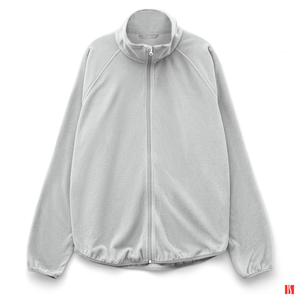 Куртка флисовая унисекс Fliska, светло-серая