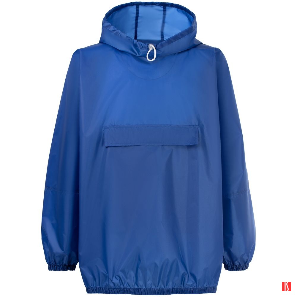 Дождевик-анорак Alatau, укороченный, синий, единый размер