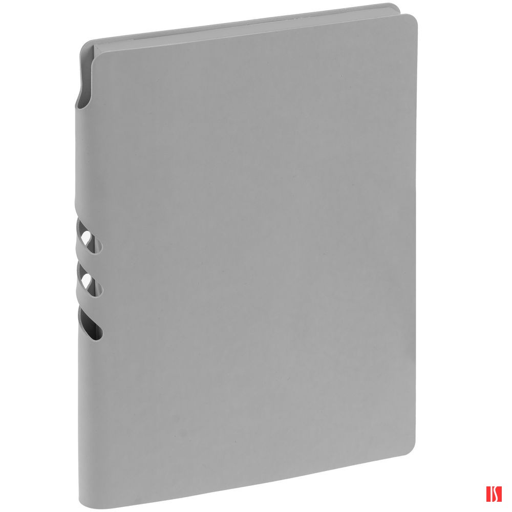 Ежедневник Flexpen Shall, недатированный, серый