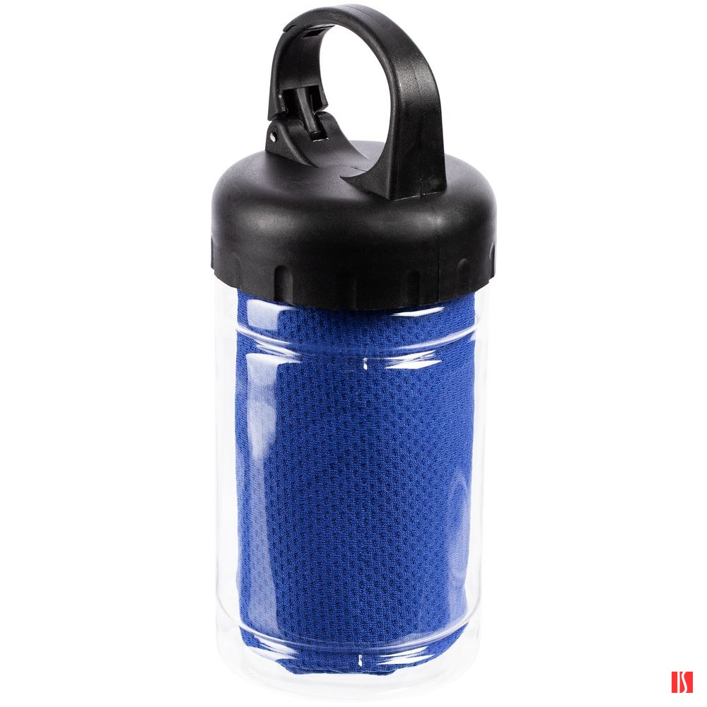 Охлаждающее полотенце Frio Mio в бутылке, синее