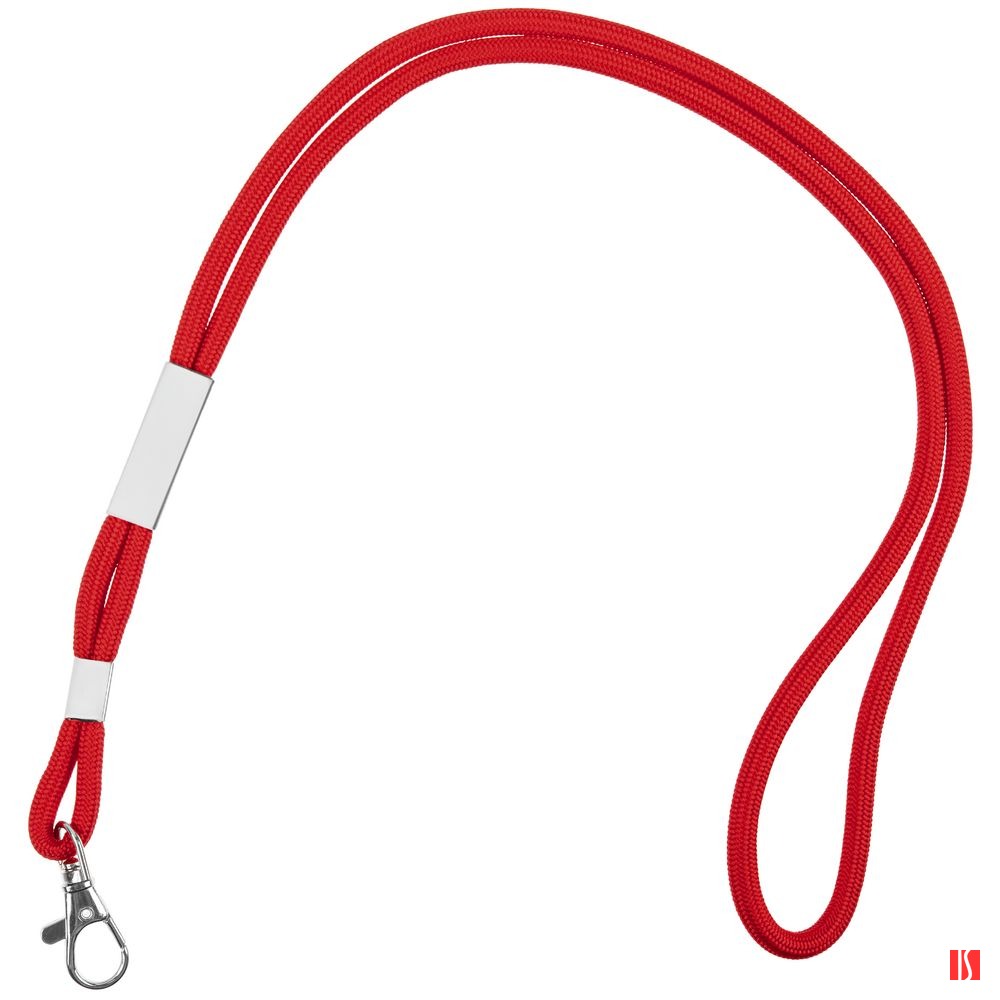 Купить Шнурок для бейджа Tube Metal, красный Шнурок для бейджа Tube Metal, красный