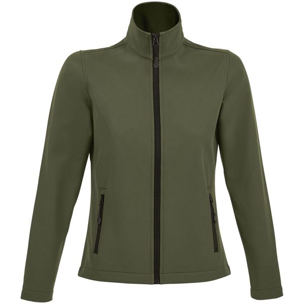 Купить Куртка софтшелл женская Race Women, темный хаки Куртка софтшелл женская Race Women, темный хаки