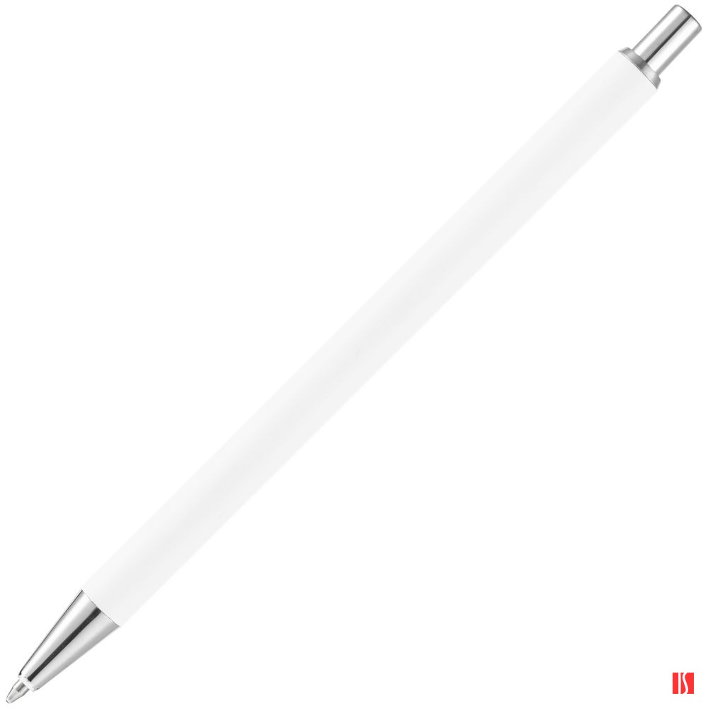 Ручка шариковая Slim Beam, белая