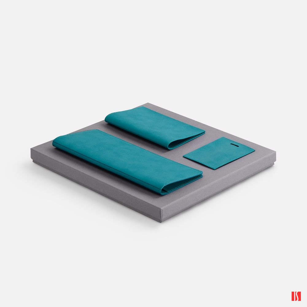 Набор Nubuk Trio, бирюзовый