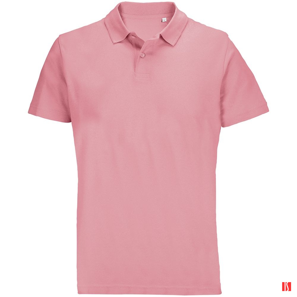 Купить Рубашка поло унисекс Pulse, розовая (candy) Рубашка поло унисекс Pulse, розовая (candy)