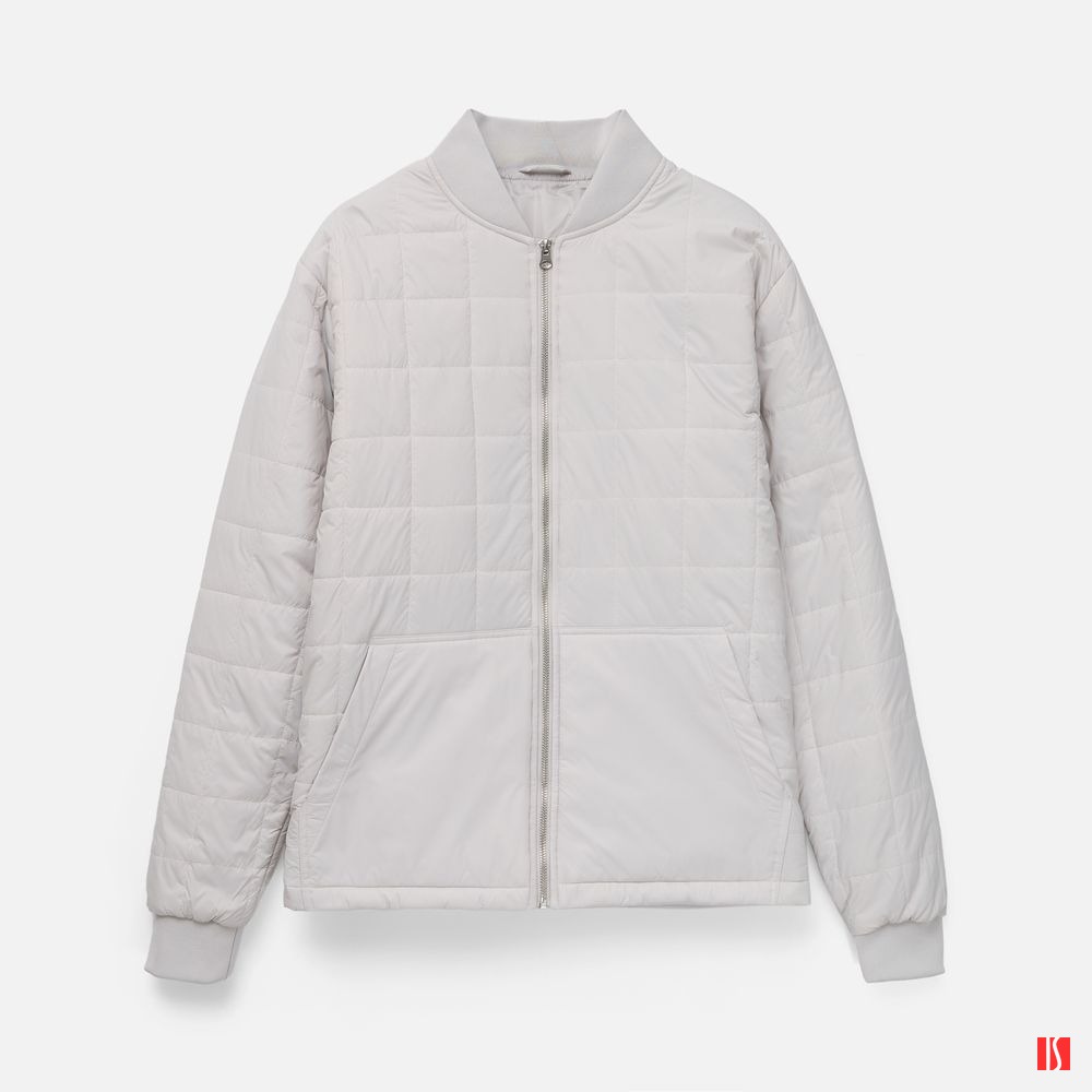 Куртка унисекс Warmbridge, светло-серая