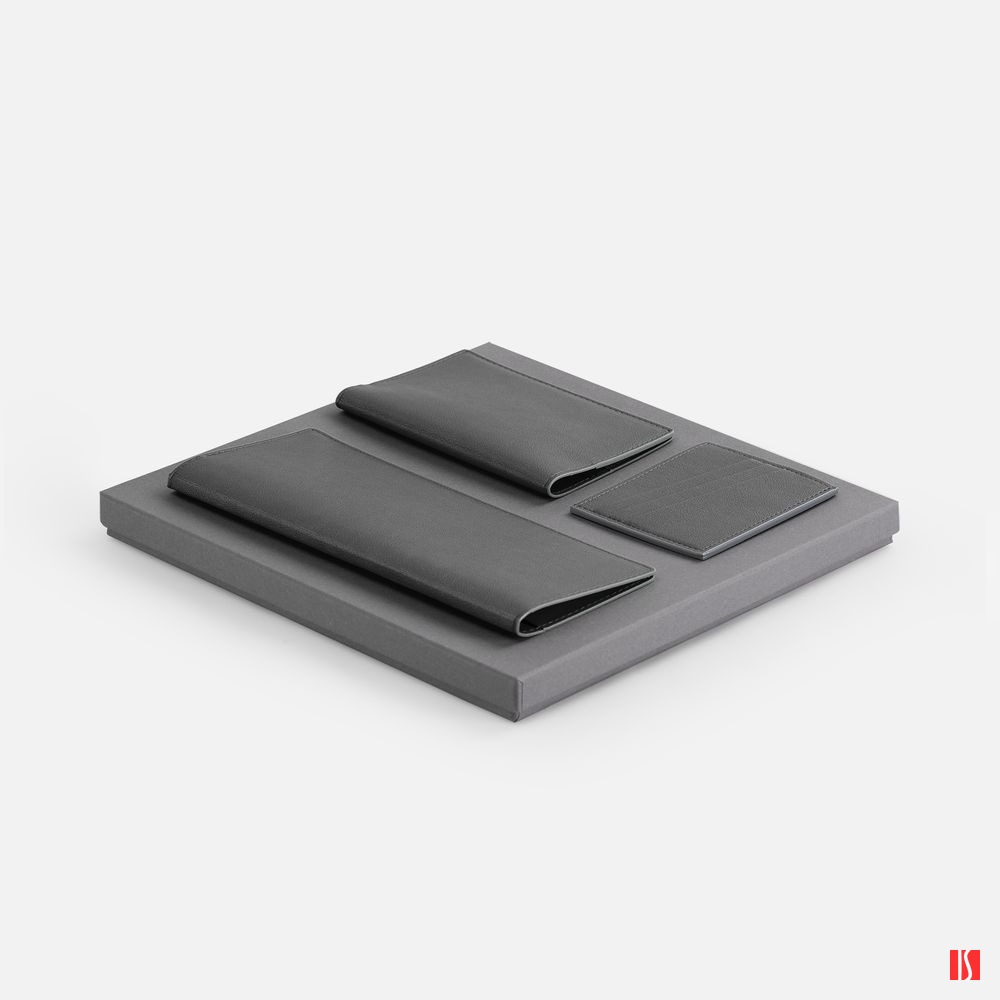 Купить Набор Petrus Trio, серый Набор Petrus Trio, серый