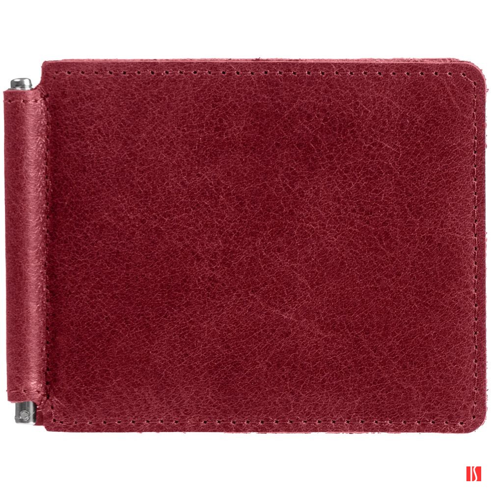 Зажим для купюр Apache, темно-красный