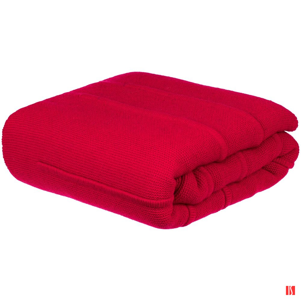 Плед Nessona Alpaca, красный (гвоздика)