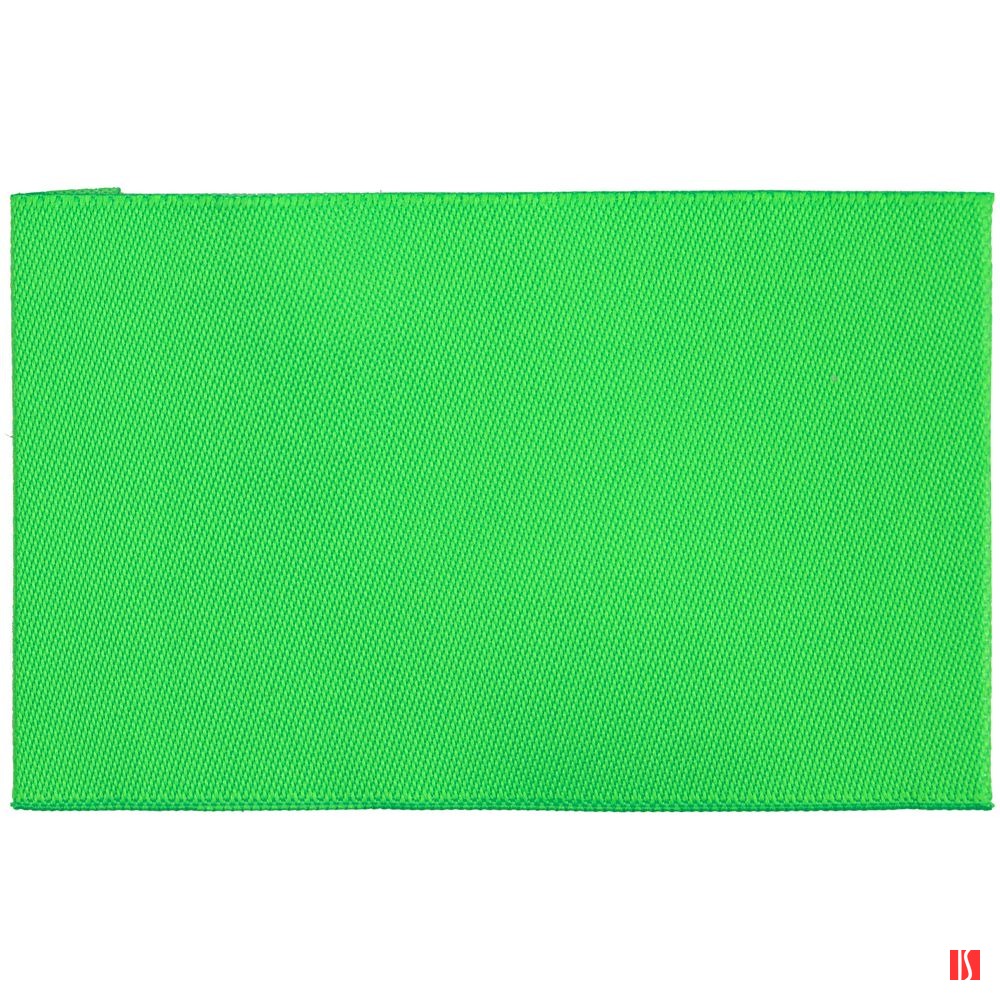 Лейбл тканевый Epsilon, XL, зеленый неон