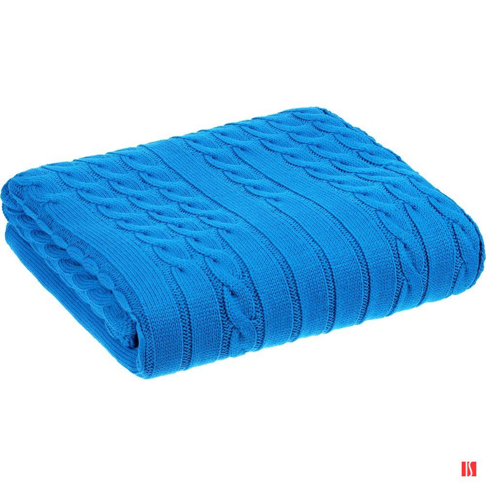 Купить Плед Tressa, темно-синий (кобальт) Плед Tressa, темно-синий (кобальт)