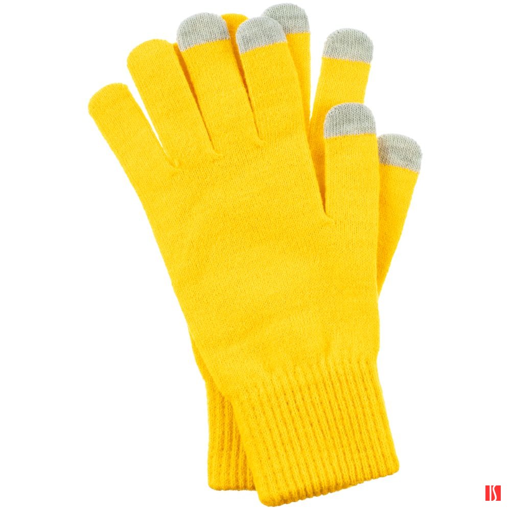 Купить Перчатки сенсорные Urban Flow, желтые Перчатки сенсорные Urban Flow, желтые