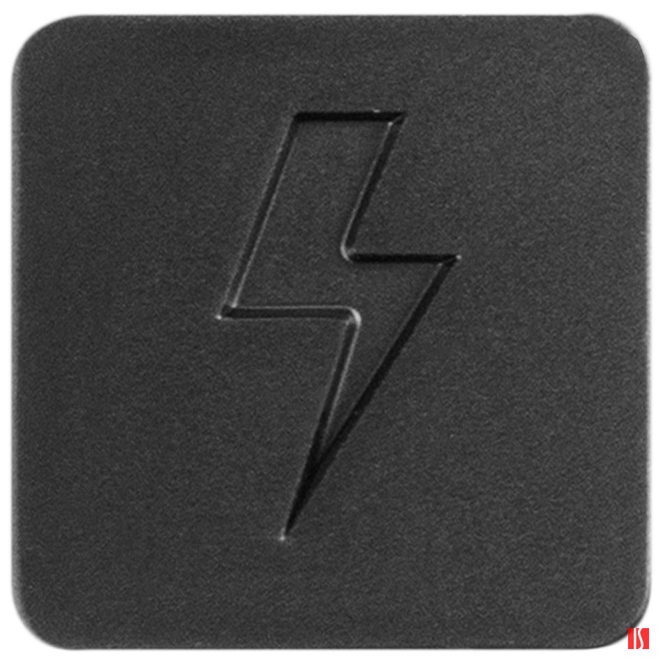 Шильдик на резинку Band, молния