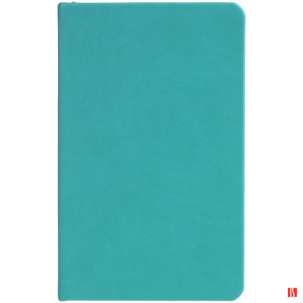 Блокнот Cluster Mini в клетку, бирюзовый