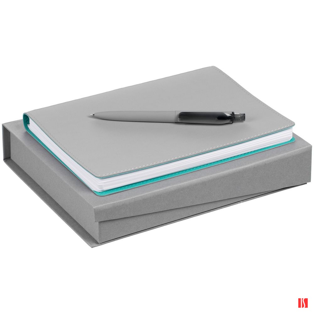 Набор Spring Shall, серый с бирюзовым