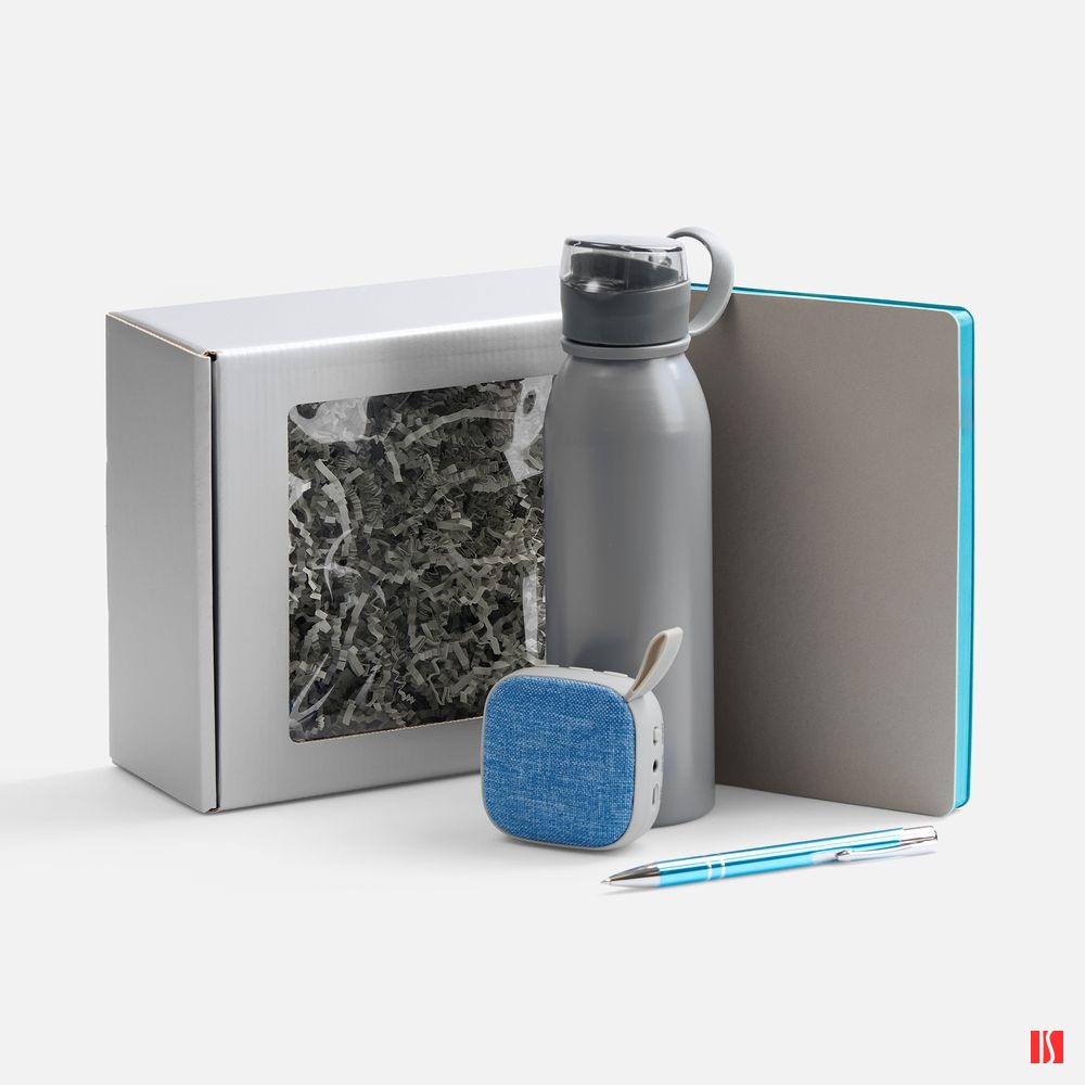 Купить Набор Flexpen Flow, серый с бирюзовым Набор Flexpen Flow, серый с бирюзовым