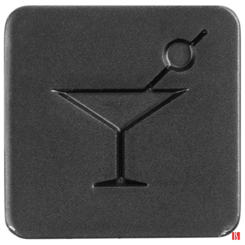 Шильдик на резинку Band, коктейль