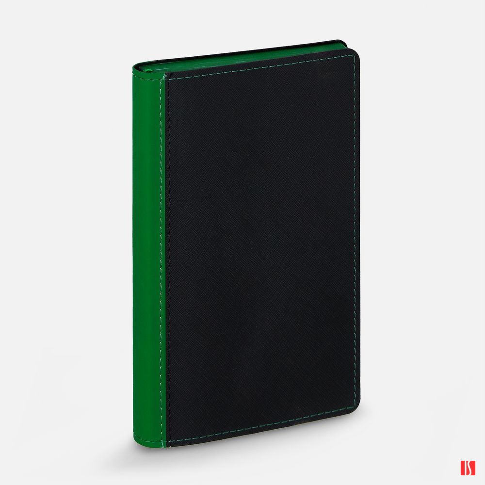 Купить Ежедневник Nice Twice, недатированный, черный с ярко-зеленым Ежедневник Nice Twice, недатированный, черный с ярко-зеленым