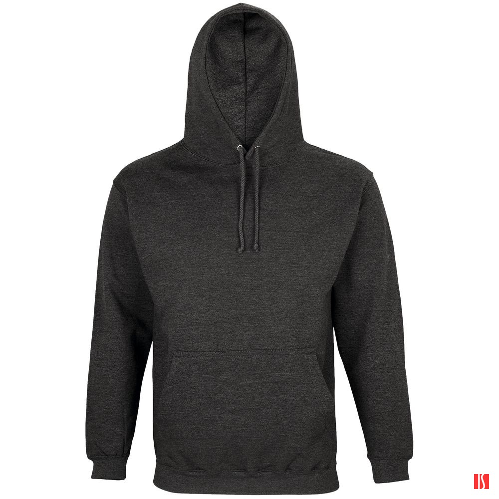 Купить Худи унисекс Condor, черный меланж Худи унисекс Condor, черный меланж