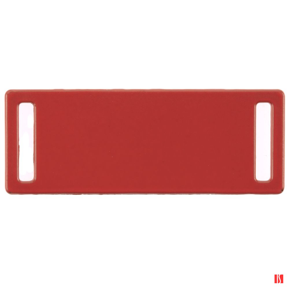 Шильдик металлический Kova, красный