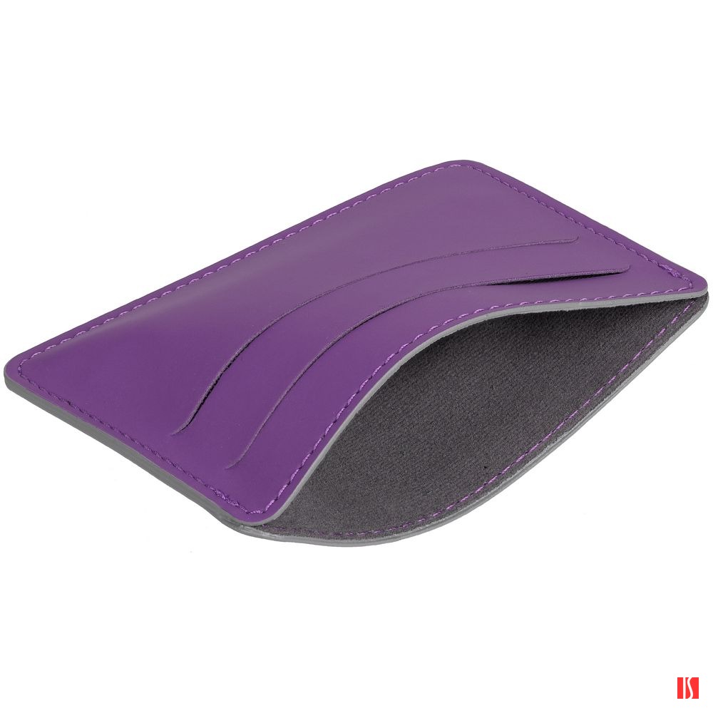 Купить Чехол для карточек Shall Simple, фиолетовый Чехол для карточек Shall Simple, фиолетовый
