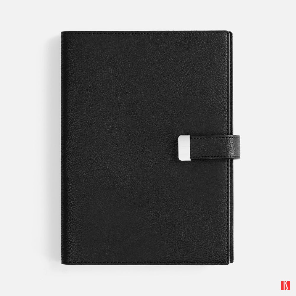 Ежедневник Repute, недатированный, черный