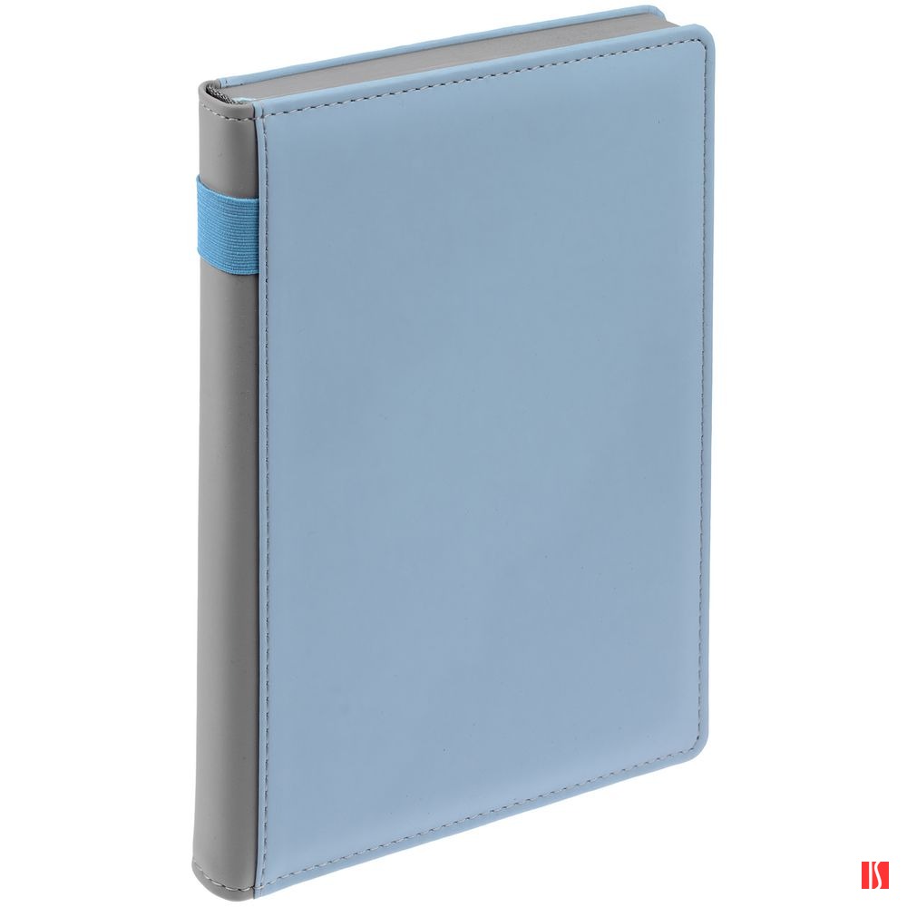 Ежедневник Spain Shall, недатированный, голубой с серым