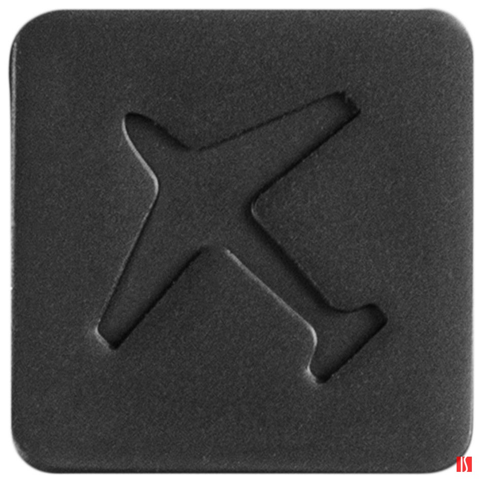 Шильдик на резинку Band, самолет