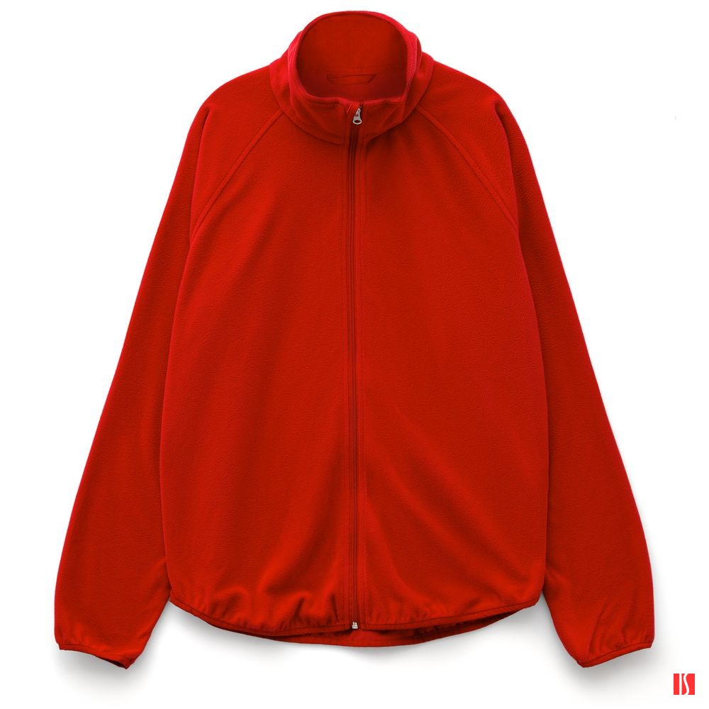 Куртка флисовая унисекс Fliska, красная