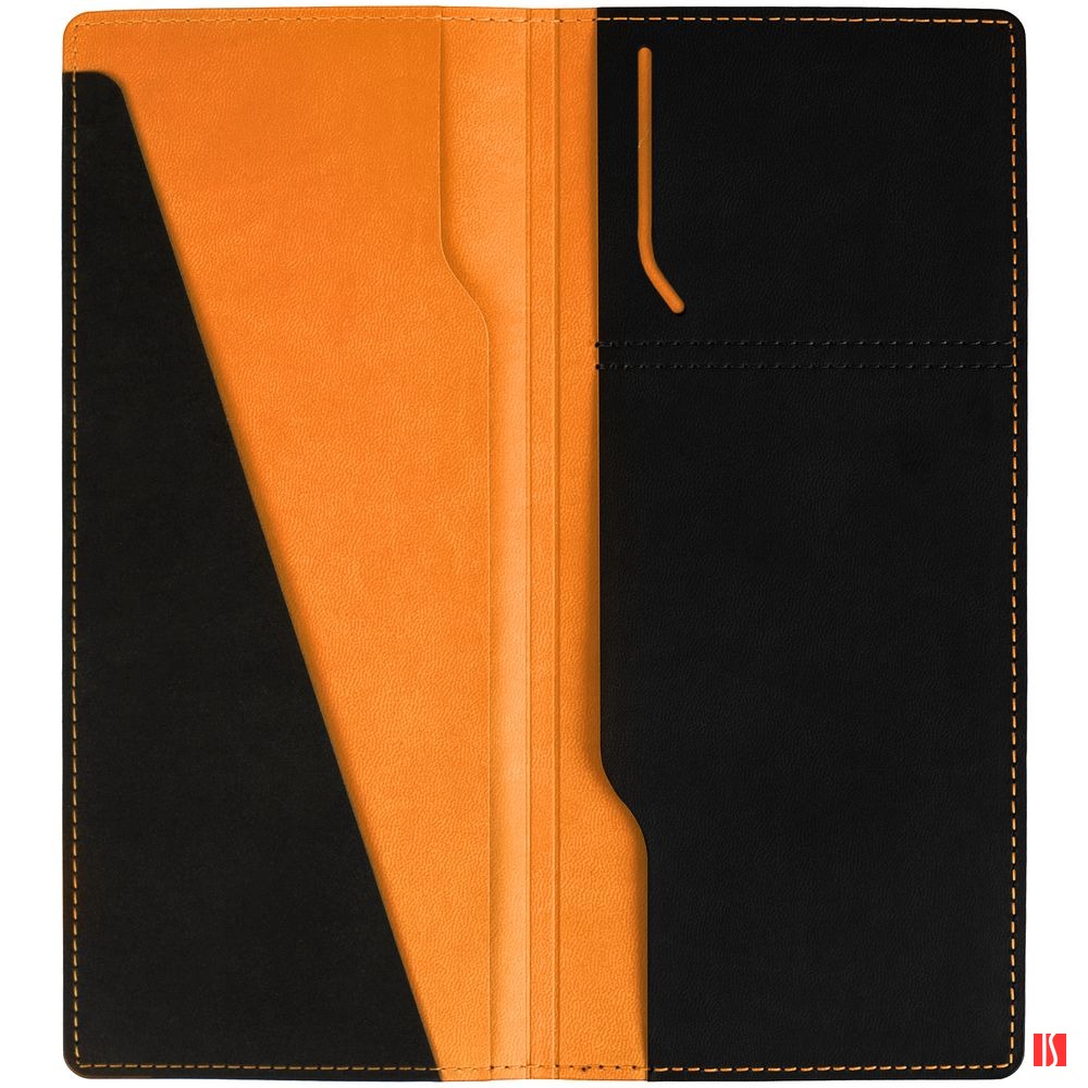 Дорожный органайзер Multimo, черный с оранжевым